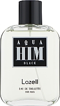 Духи, Парфюмерия, косметика Lazell Aqua Him Black - Туалетная вода 