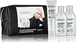 Парфумерія, косметика Набір - Redken Acidic Bonding Concentrate (shampoo/300ml + h/cond/300ml + h/cr/150ml)