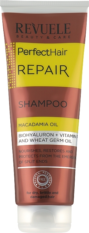 Шампунь для пошкодженого волосся - Revuele Perfect Hair Repair Shampoo — фото N1