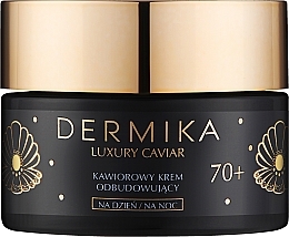 Відновлювальний денний і нічний крем для обличчя - Dermika Luxury Caviar 70+ — фото N1