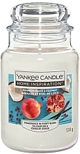 Ароматична свічка в банці - Yankee Candle Home Inspiration Pomegranate Coconut — фото N1