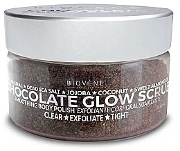 Парфумерія, косметика Скраб для тіла з морською сіллю "Шоколад" - Biovene Sea Salt Body Scrub Chocolate Glow Scrub