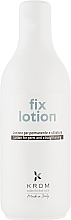 Лосьйон для хімічної завивки і випрямлення волосся - Krom Perm Products Fix Lotion — фото N1