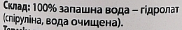 Тоник-гидролат "Спирулина" - Bioactive Universe Biotonik Hydrolyte — фото N3