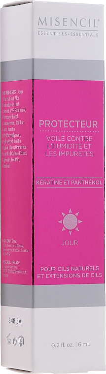 Сыворотка для ухода за натуральными и наращенными ресницами - Misencil Protector Keratin & Panthenol — фото N1