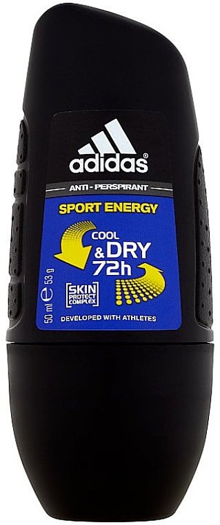 Роликовый Дезодорант - Adidas Anti-Perspirant Sport Energy Cool Dry 72h