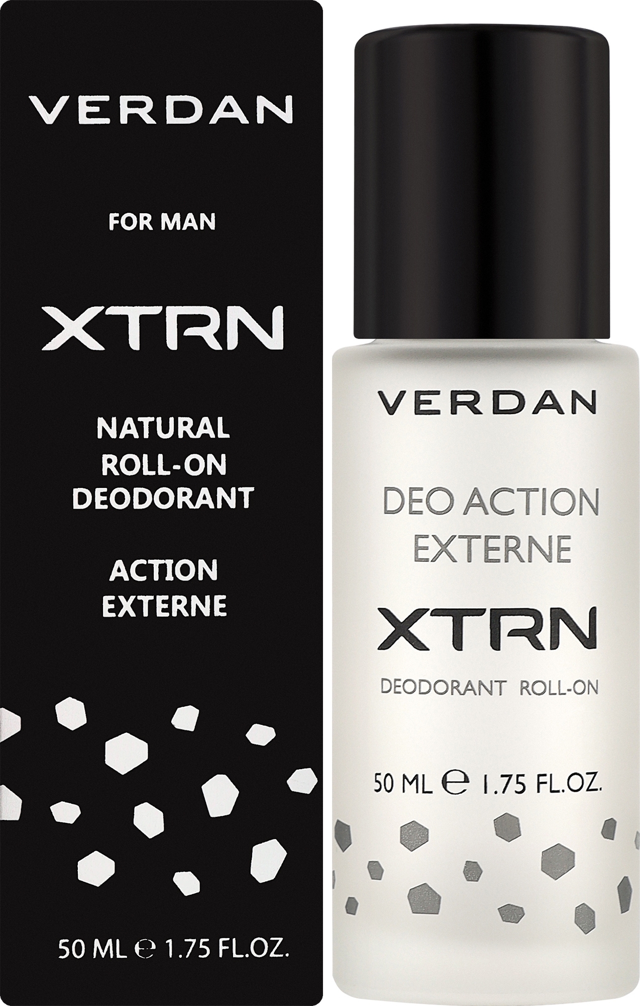 Минеральный роликовый дезодорант для мужчин - Verdan Deo Action XTRN Deodorant Roll-On — фото 50ml