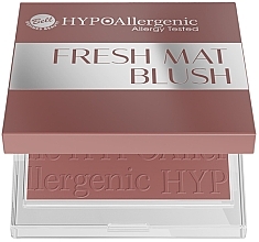 Духи, Парфюмерия, косметика Матовые румяна - Bell HypoAllergenic Fresh Mat Blush 