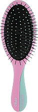 Парфумерія, косметика Масажний гребінець із дзеркалом - Kiepe Magnetic Duo Pink-Green