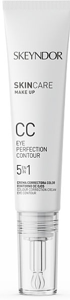Тонувальний СС-крем 5 в 1 для області навколо очей - Skeyndor SkinCare Make Up CC Eye Perfection Contour — фото N1