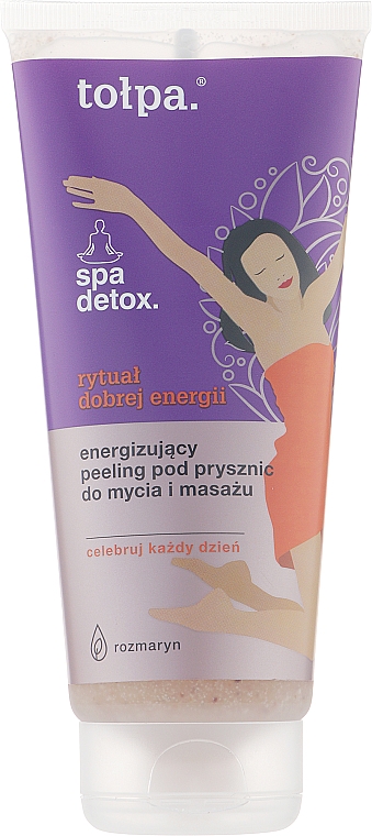 Скраб для тела - Tolpa Spa Detox Ritual Of Good Energy Shower Scrub For Washing And Massage — фото N1