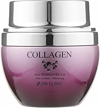 Духи, Парфюмерия, косметика Питательный крем для лица с коллагеном - 3W Clinic Collagen Nourising Cream 