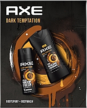Axe Dark Temptation - Набор (deo/150ml + sh/gel/250ml) — фото N1