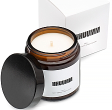 Натуральна соєва свічка з ароматом інжиру, дубового моху, квітки оливи - Hhuumm — фото N3