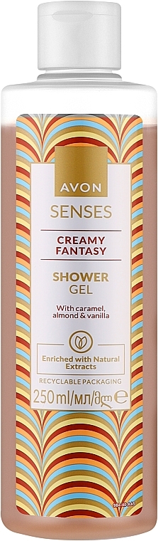 Гель для душу "Кремова фантазія" - Avon Senses Creamy Fantasy Shower Gel — фото N1