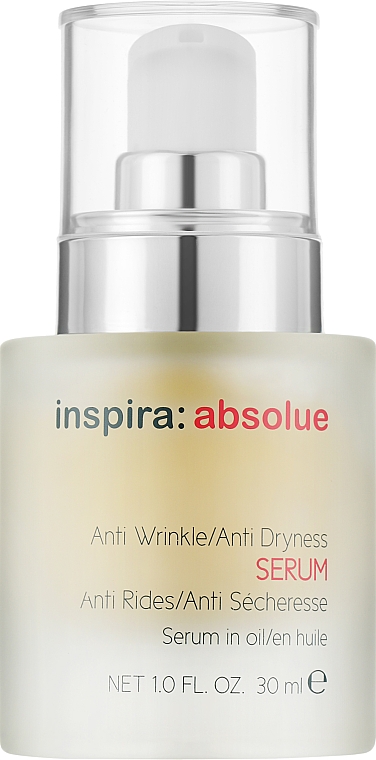 Антивозрастная сыворотка для сухой кожи лица - Inspira:cosmetics Inspira:absolue Anti Wrinkle Serum — фото N1