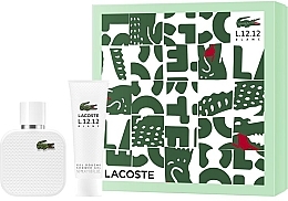 Парфумерія, косметика Lacoste Eau De L.12.12 Blanc - Набір (edt/50ml + sh/gel/50ml)