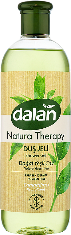 Гель для душу "Зелений чай" - Dalan Natura Therapy Green Tea Shower Gel — фото N1