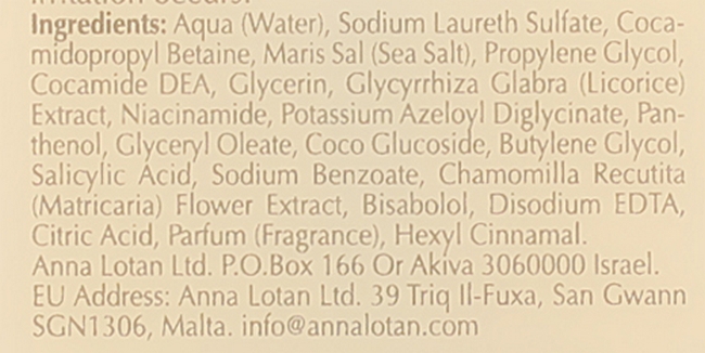 Освітлювальне рідке мило  - Anna Lotan C White Brightening Liquid Soap — фото N6