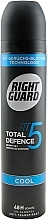 Дезодорант-спрей, охолоджувальний - Right Guard Déodorant Spray Total Defence 5 Cool — фото N1