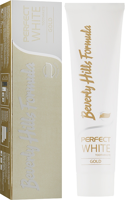 Відбілювальна зубна паста - Beverly Hills Formula Perfect White Gold — фото N4