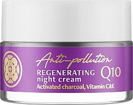 Парфумерія, косметика Регенерувальний нічний крем для обличчя - Vollare Cosmetics Detox Anti-Pollution Regenerating Night Cream