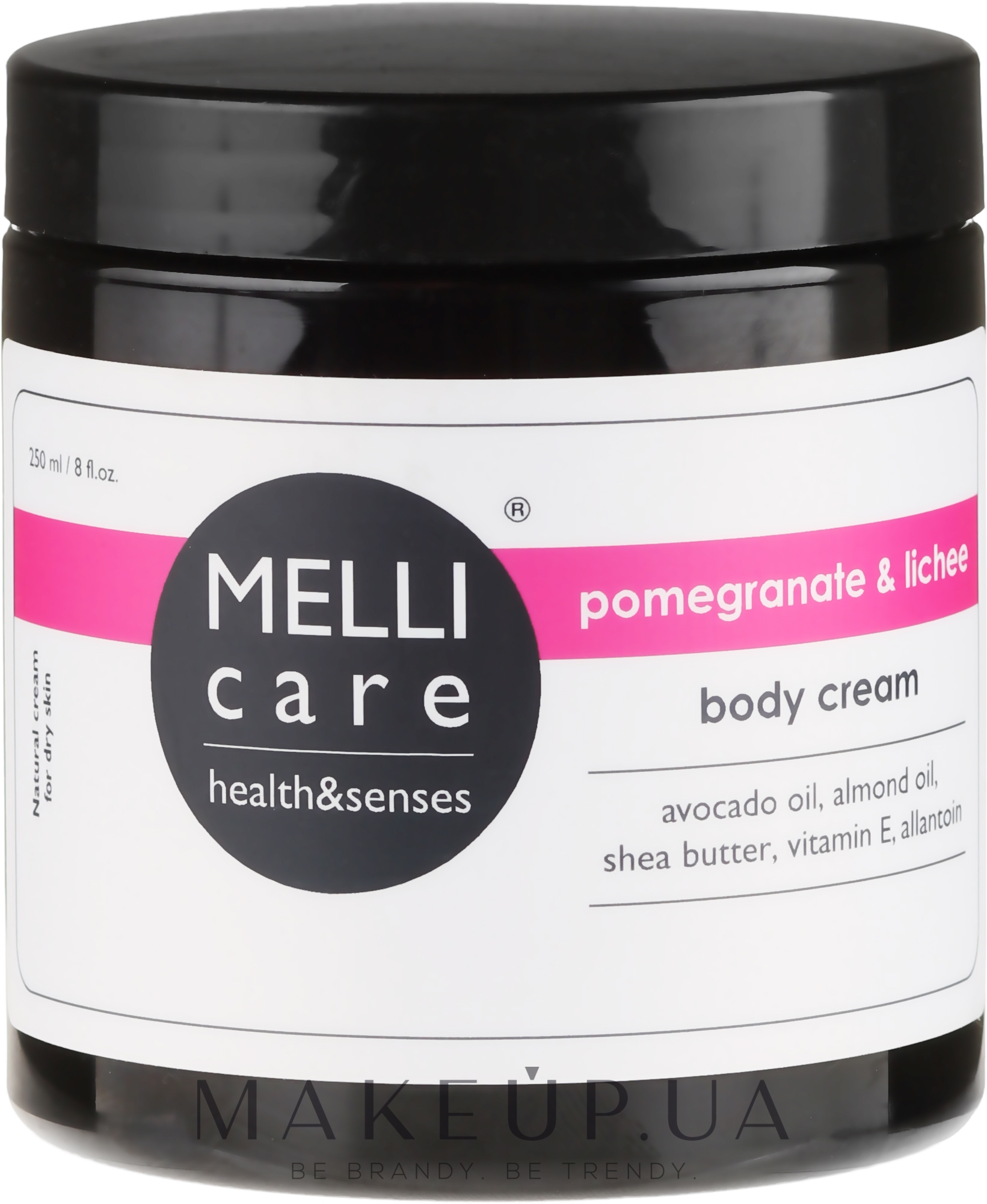 Крем для тіла - Melli Care Pomegranate & Lichee Body Cream — фото 250ml
