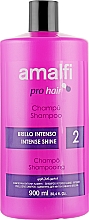 Шампунь профессиональный с протеинами шелка "Блеск и яркость" - Amalfi Shampoo — фото N1