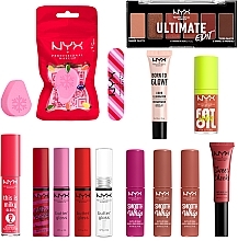 Набор, 14 продуктов - NYX Professional Makeup Pull-To-Open Surprise Makeup Box — фото N6
