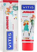 Зубная гель-паста для детей - Dentaid Vitis Junior  — фото N1