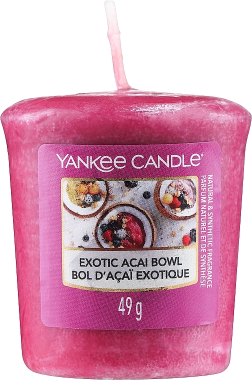 Ароматическая свеча - Yankee Candle Exotic Acai — фото N1