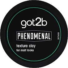 Глина для текстурування волосся - Schwarzkopf Got2b Texturizing Clay — фото N2