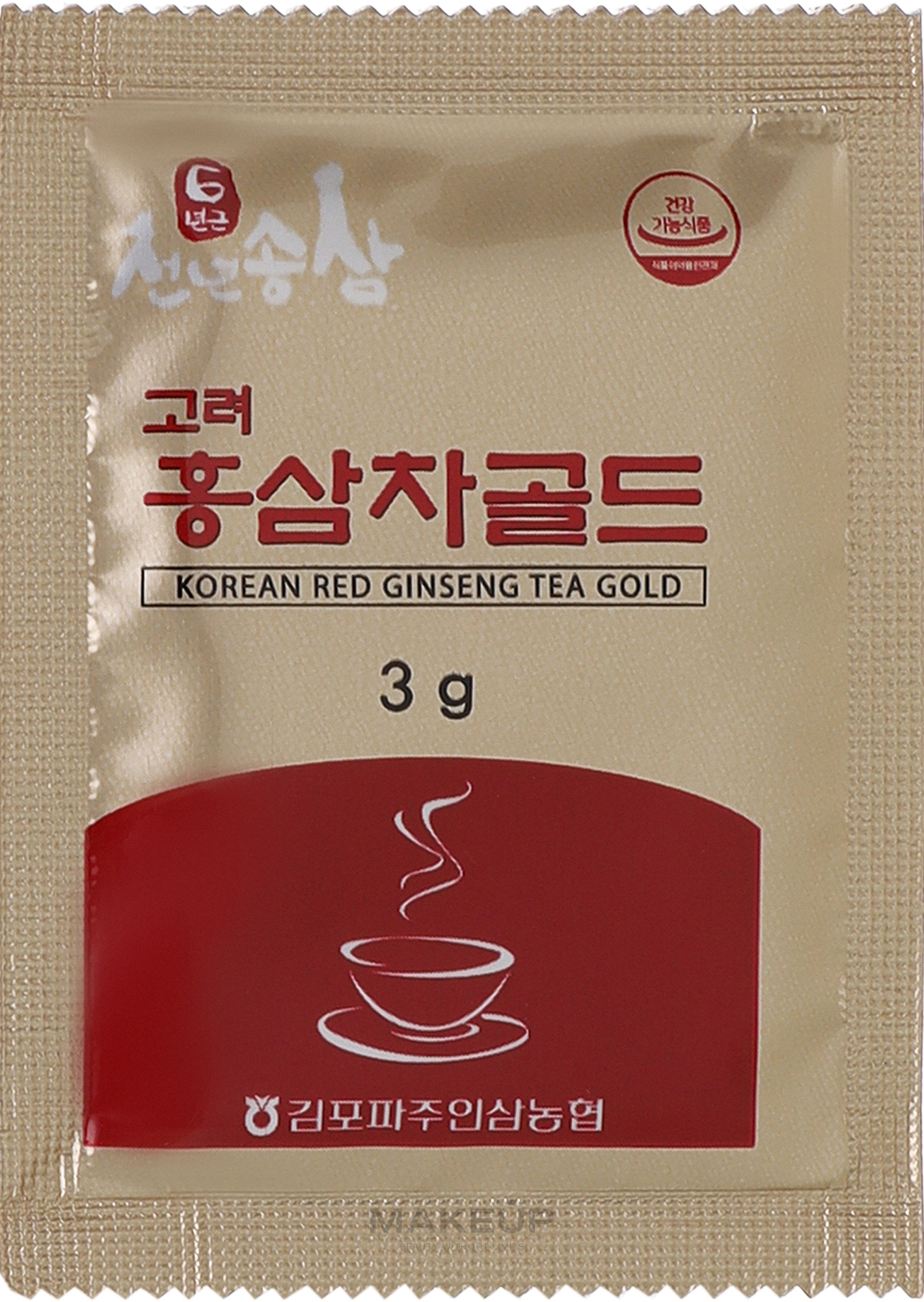 Дієтична добавка "Чай червоного корейського женьшеню" - Gimpo Paju Ginseng Gold — фото 50x3g