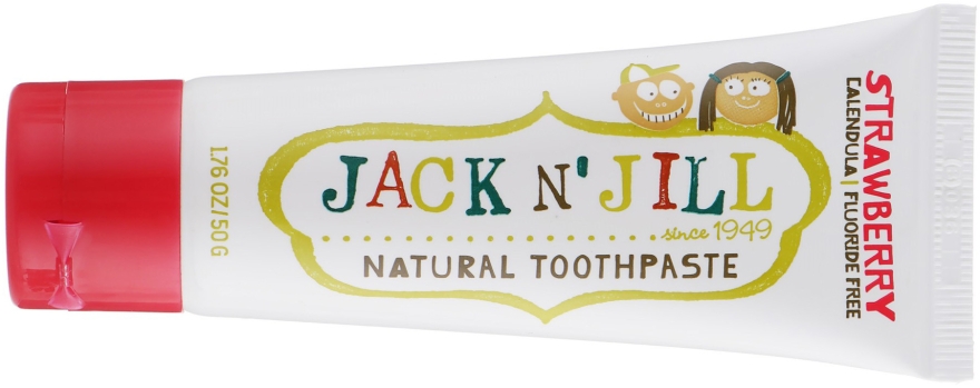 Детская зубная паста с календулой, со вкусом клубники - Jack N' Jill 