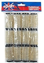 Парфумерія, косметика Бігуді 28/63 мм, чорні - Ronney Wire Curlers