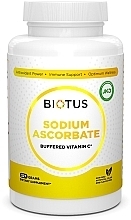 Буферизований вітамін С, у вигляді порошку - Biotus Sodium Ascorbate — фото N1