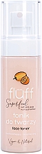 Тонік для обличчя "Освітлювальний" - Fluff Superfood Face Toner Brightening With AHA Acids Kumquat Extract — фото N1
