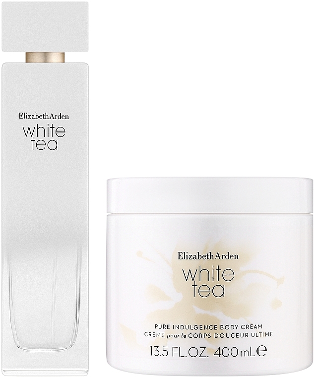 Elizabeth Arden White Tea - Набір (edt/100ml + b/cr/400ml) — фото N2