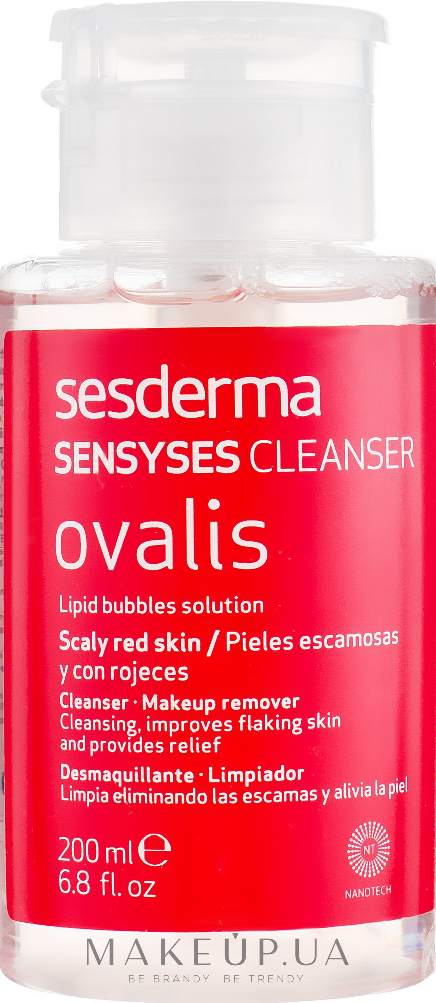 Лосьйон для очищення шкіри - SesDerma Laboratories Sensyses Cleanser Ovalis — фото 200ml