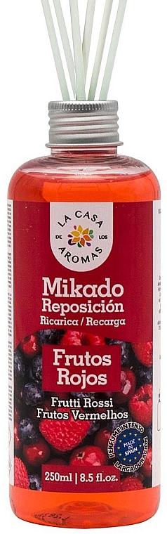 Запасной блок для аромадиффузора "Лесные ягоды" - La Casa de Los Aromas Mikado Refill Red Fruits — фото N1