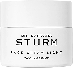 Духи, Парфюмерия, косметика Легкий увлажняющий крем для лица - Dr. Barbara Sturm Face Cream Light