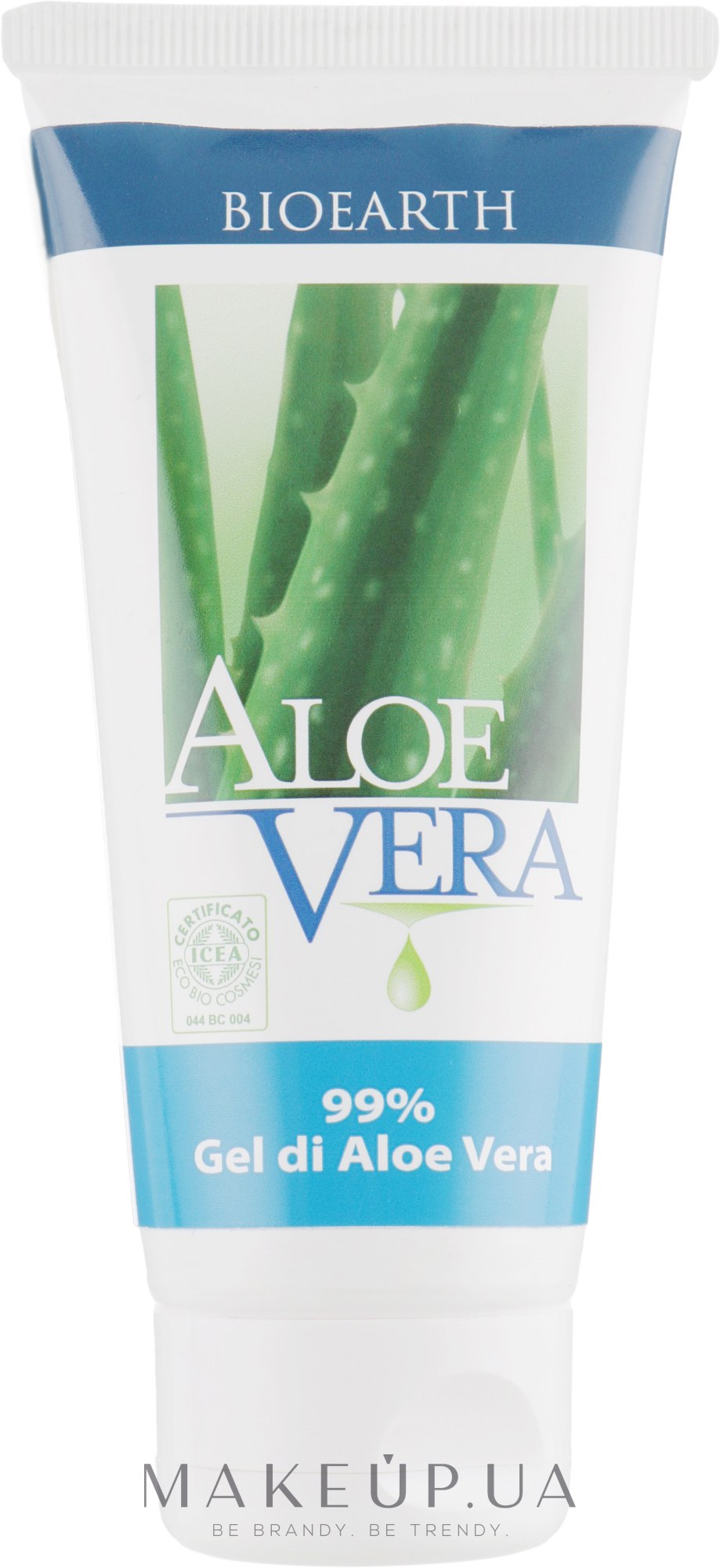 Гель для чутливої шкіри - Bioearth Aloe Vera Gel 99%  — фото 100ml