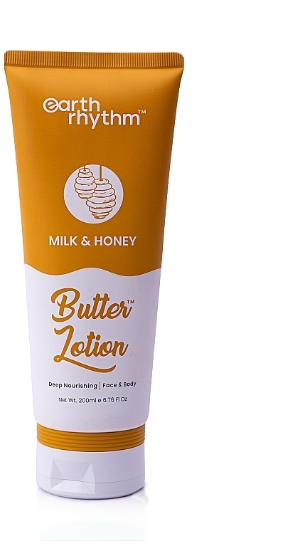 Лосьон для тела "Молоко и мед" - Earth Rhythm Milk & Honey Butter Lotion — фото N1