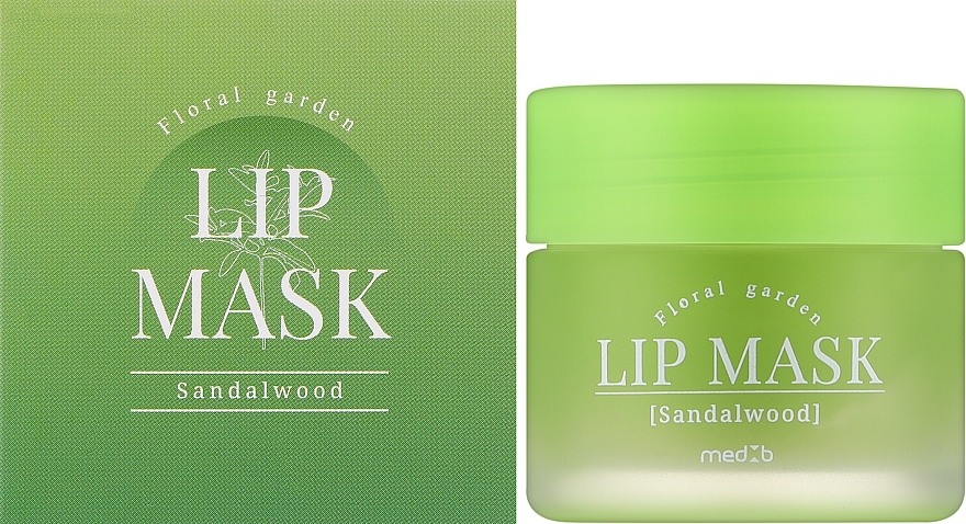 Бальзам-маска для губ "Сандаловое дерево" - Med B Floral Garden Lip Mask Sandalwood — фото N2