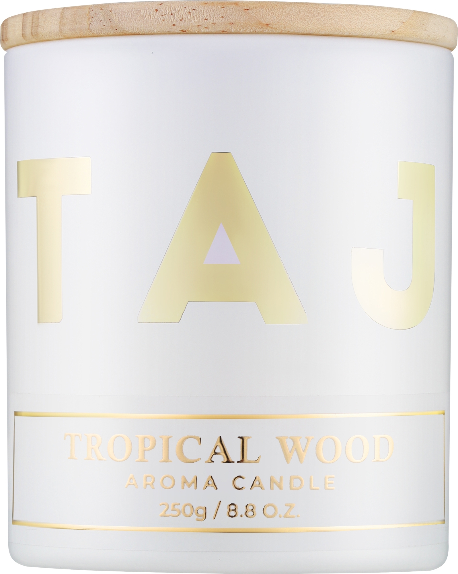 Ароматическая свеча "Tropical Wood" - Taj Max Aroma Candle — фото 250g