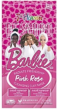 Маска для лица - 7th Heaven Barbie Pink Rose Clay Mask — фото N1