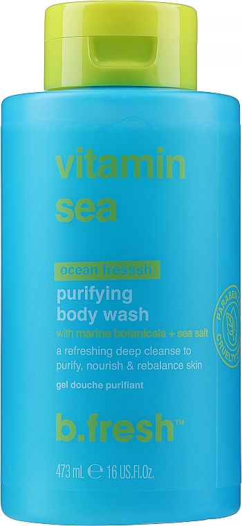 Гель для душа - B.fresh Vitamin Sea Body Wash — фото N1