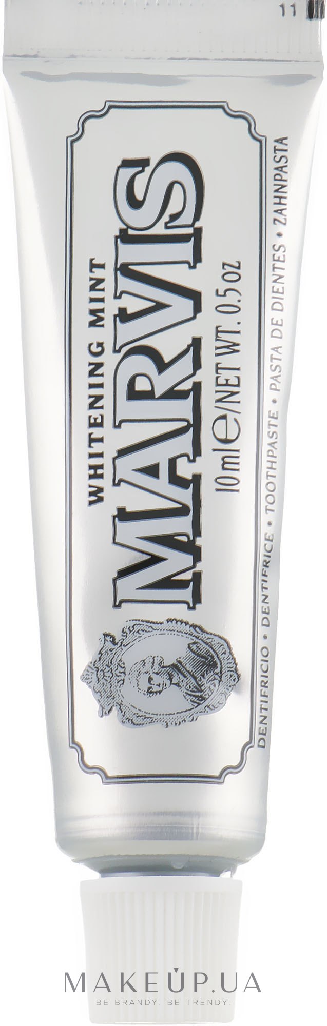 Зубная паста отбеливающая "Мята" - Marvis Whitening Mint Toothpaste (мини) — фото 10ml