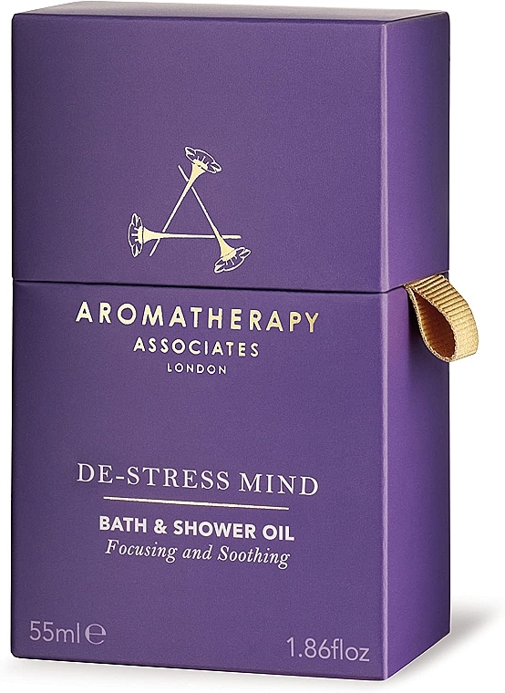 Масло для ванны и душа антистресс - Aromatherapy Associates De-Stress Mind Bath & Shower Oil — фото N3