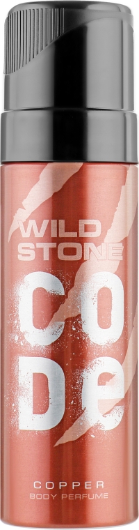 Парфюмированный спрей для тела - Wild Stone Code Copper — фото N2